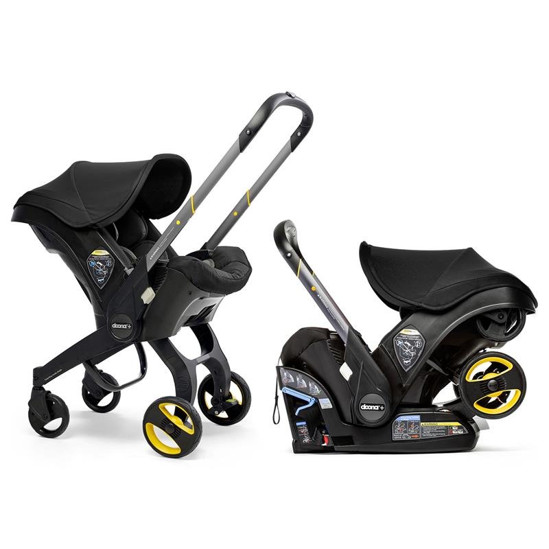 Doona - Infant Car Seat With Base & Stroller, Nitro/Black