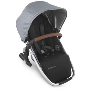Uppababy - Rumbleseat V2, Gregory (Blue Melange/Silver/Saddle Leather)