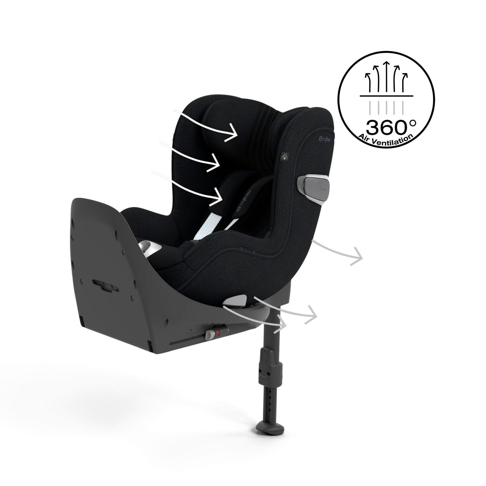 Cybex Sirona T iSize - Sepia Black Plus - Image 8