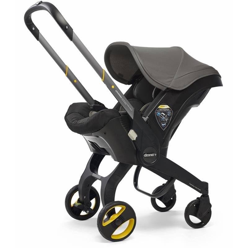Doona - Infant Car Seat With Base & Stroller, Grey Hound - Image 3