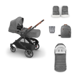 Uppababy Cruz V3 and Accessory Bundle - Greyson