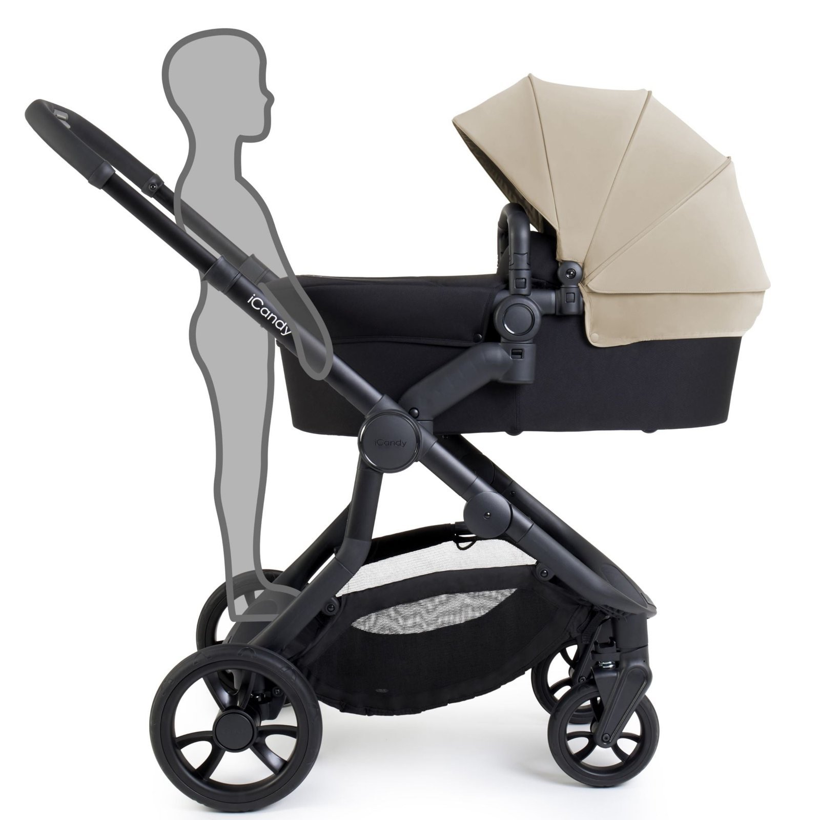 iCandy Orange 4 Pushchair Bundle - Latte - Image 3