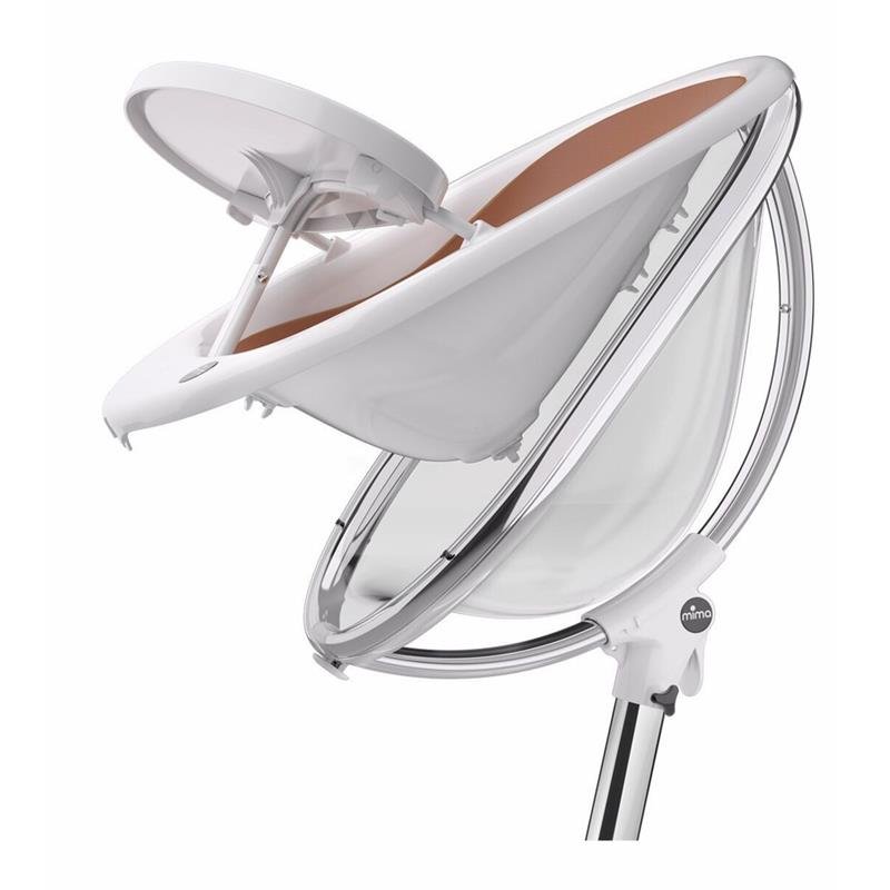 Mima - Moon 2G High Chair, White/Black - Image 2