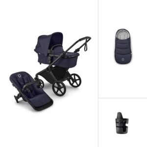 Bugaboo Cub Essential Pushchair Bundle - Deep Indigo
