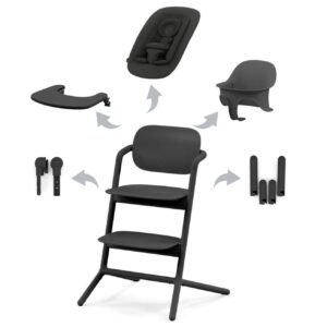 Cybex Lemo 4-in-1 Set - Stunning Black