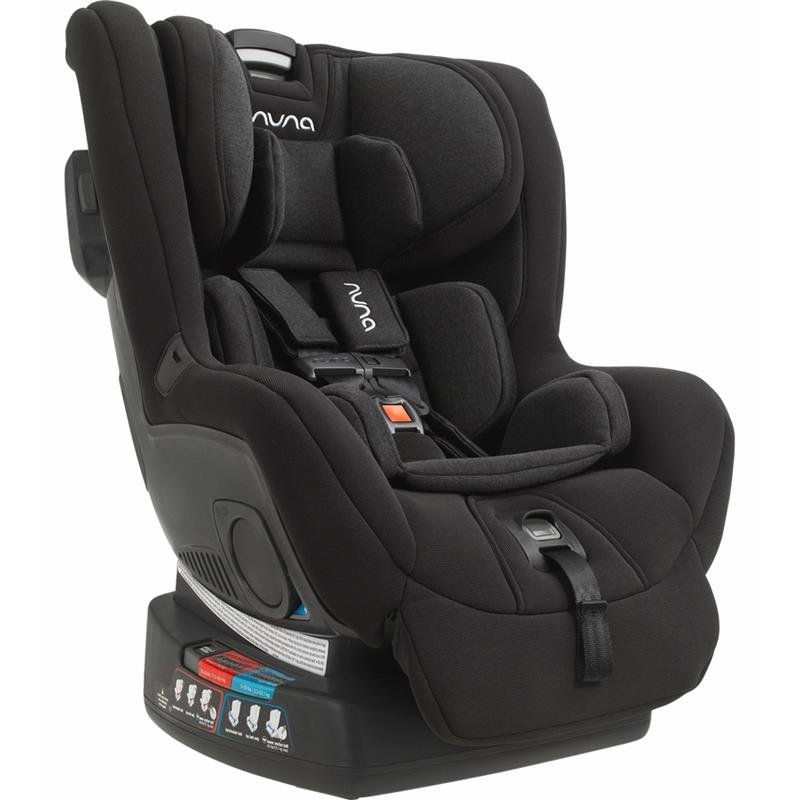 Nuna - Rava Convertible Car Seat, Caviar - Image 5