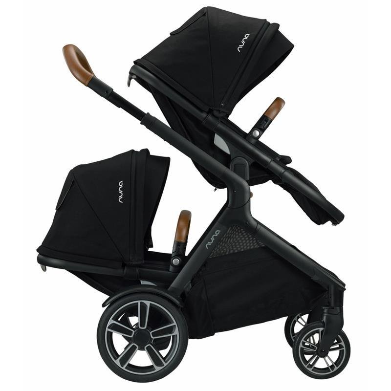 Nuna - Demi Grow Sibling Seat With Raincover, Caviar - Image 2