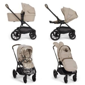 Nuna Triv LX Pram and Accessory All-Season Bundle - Cosmopolitan
